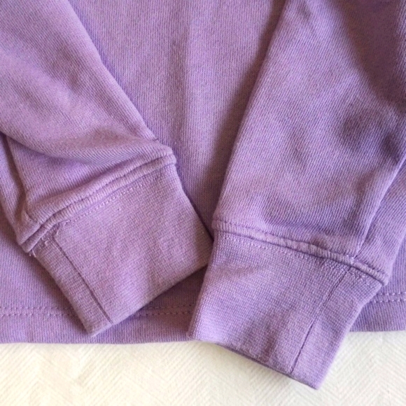 bench boxy fit purple crewneck sweatshirt size XS girls - Picture 4 of 6